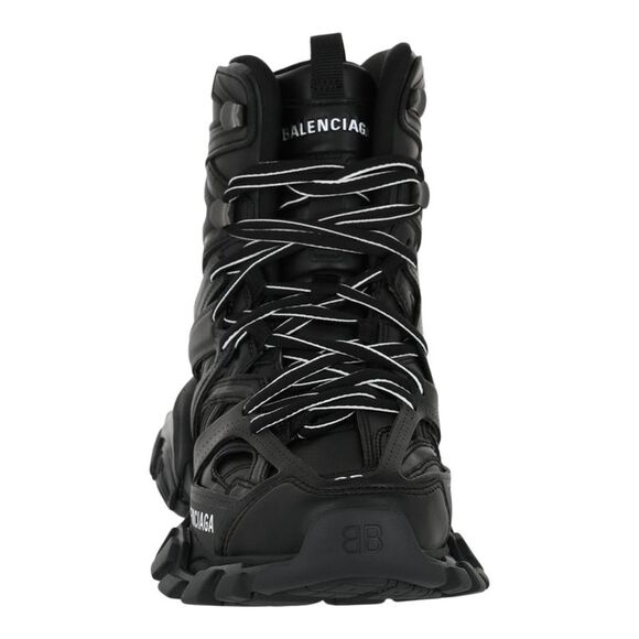 Balenciaga Track Hike High-Top Sneakers Black Womens - Picture 4 of 6